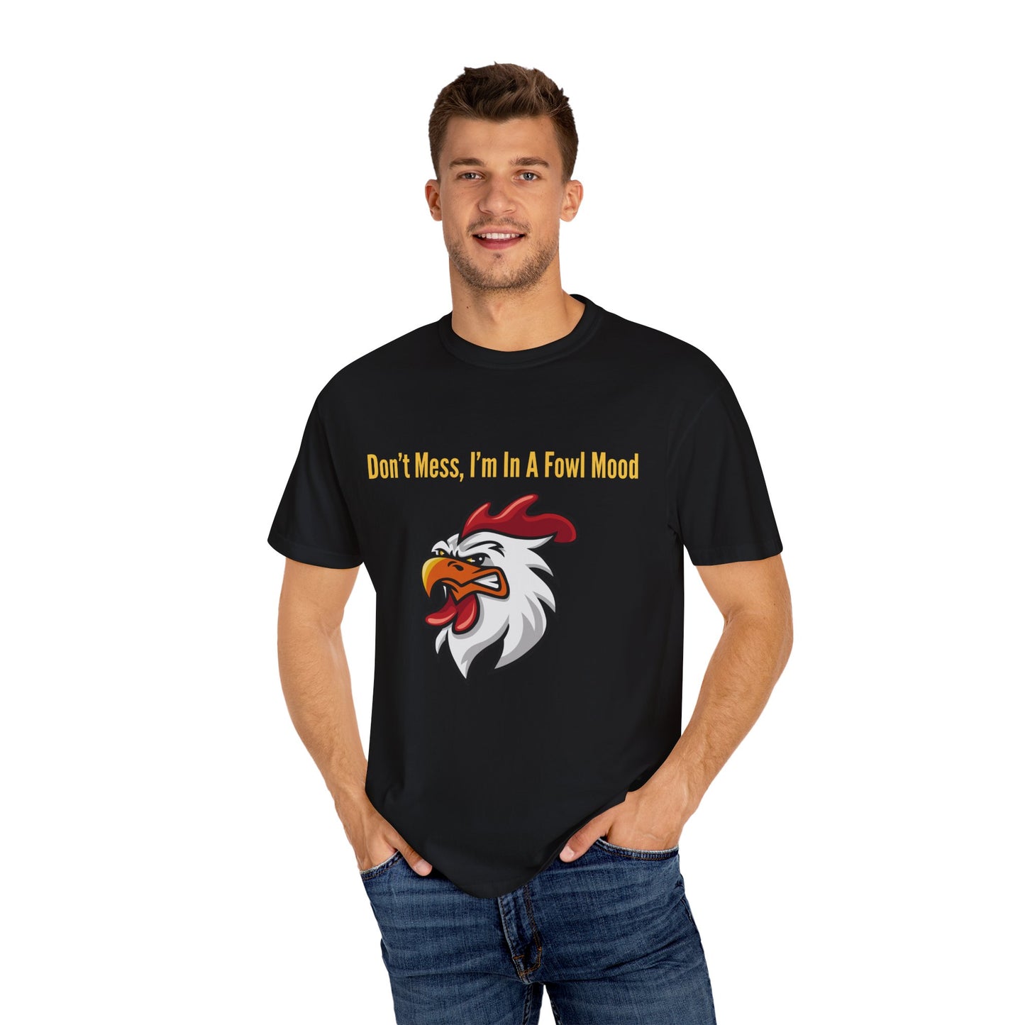 Rooster Fowl Mood Unisex T-shirt