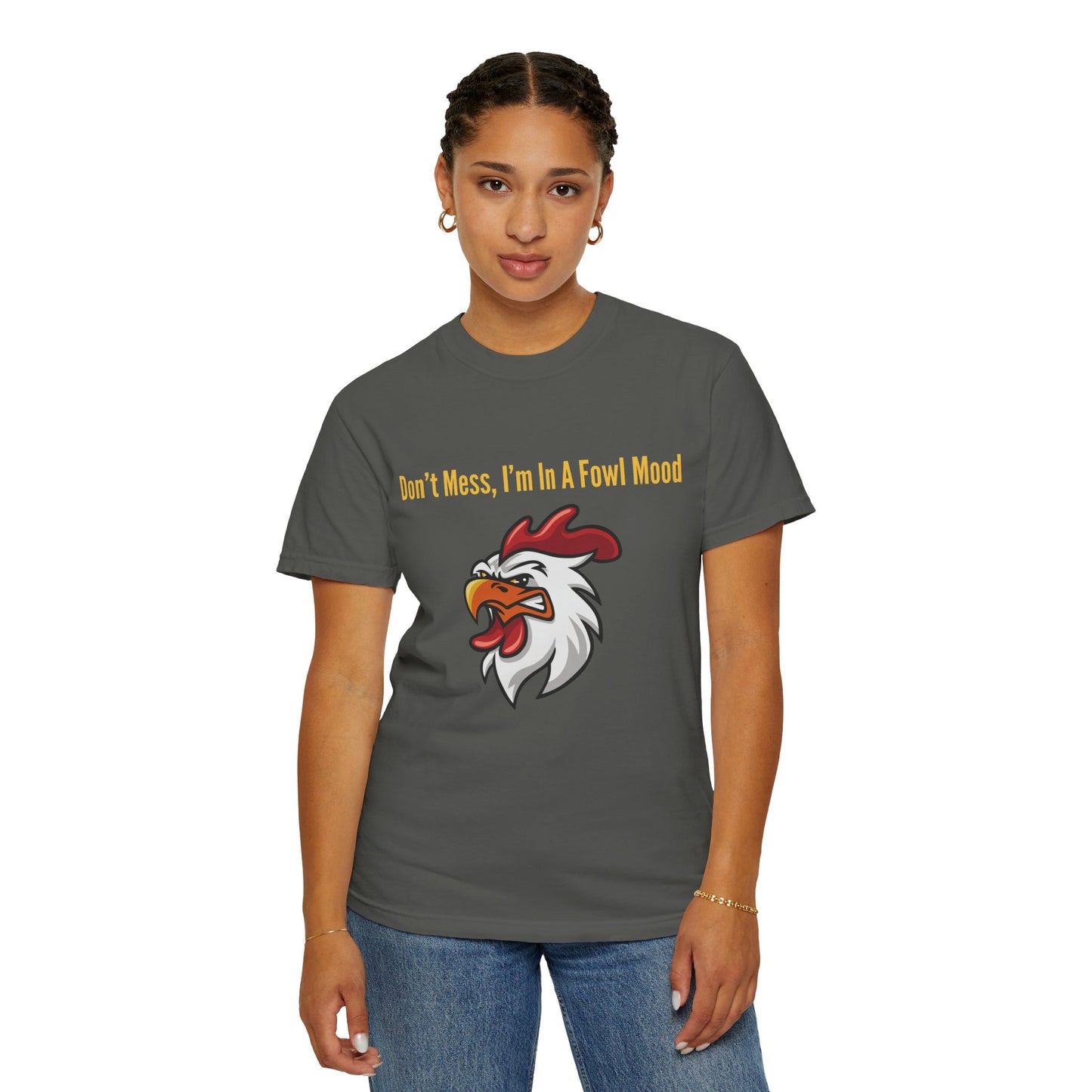 Rooster Fowl Mood Unisex T-shirt