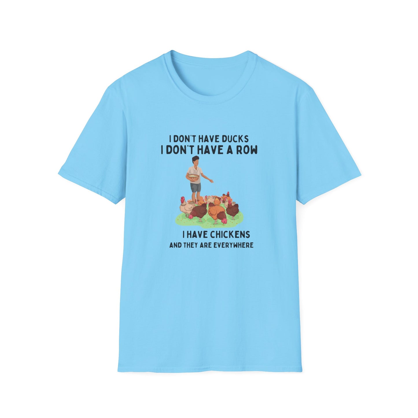 Chickens Everywhere Graphic T-Shirt