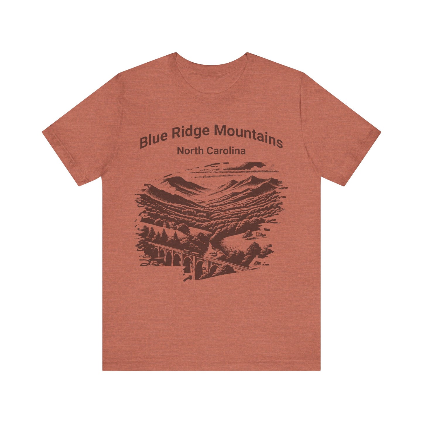 Mountain Graphic Tee - Blue Ridge Mountains, NC - Country Living, Homesteading