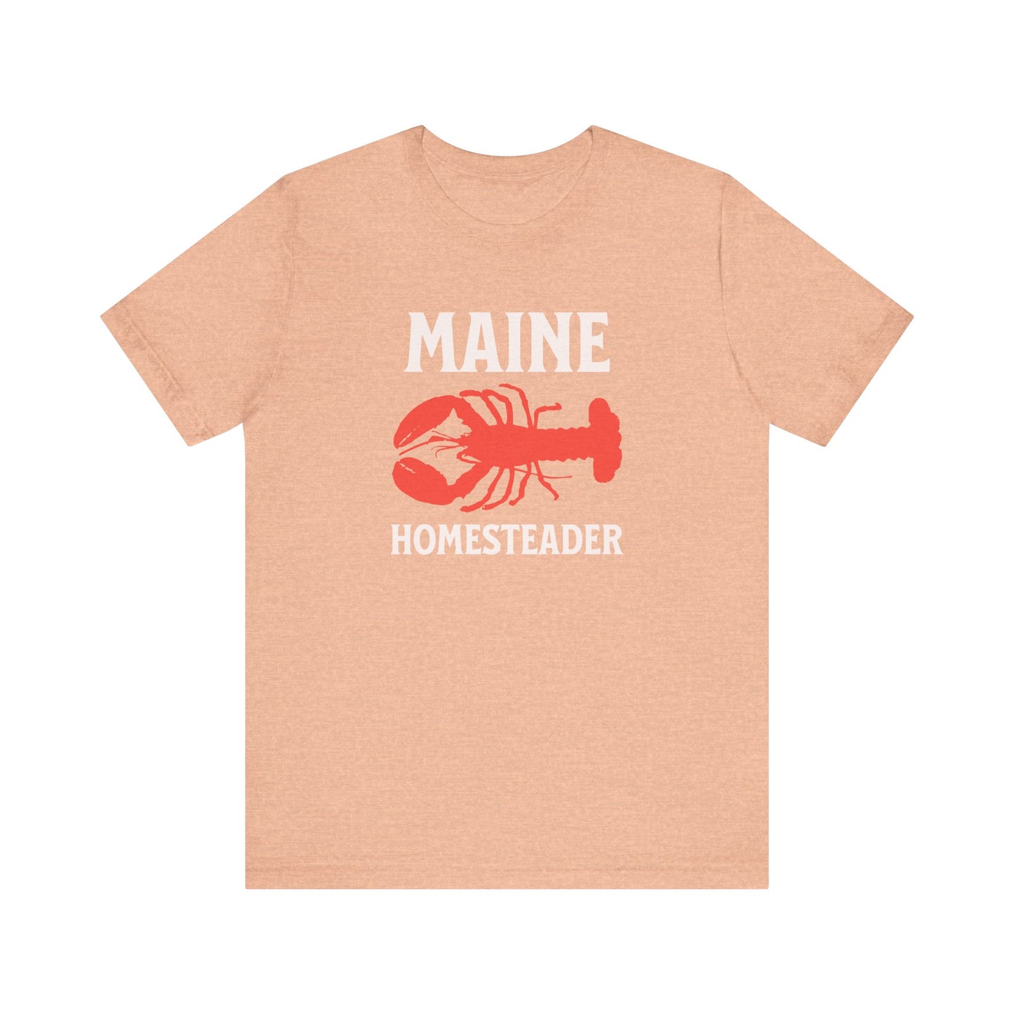 Lobster Tee - Maine Homesteader, Fisherman's Aesthetics, Coastal Living,