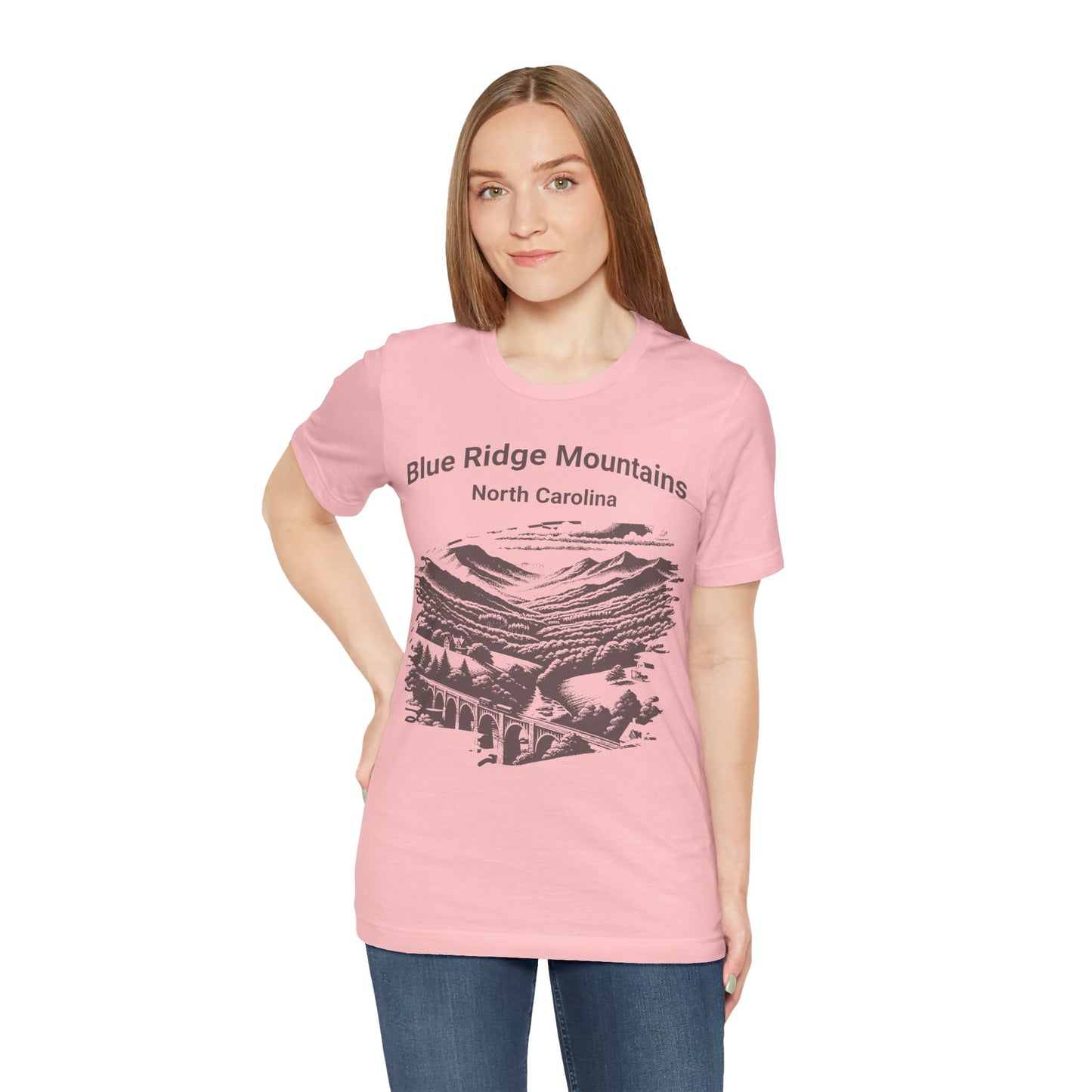 Mountain Graphic Tee - Blue Ridge Mountains, NC - Country Living, Homesteading