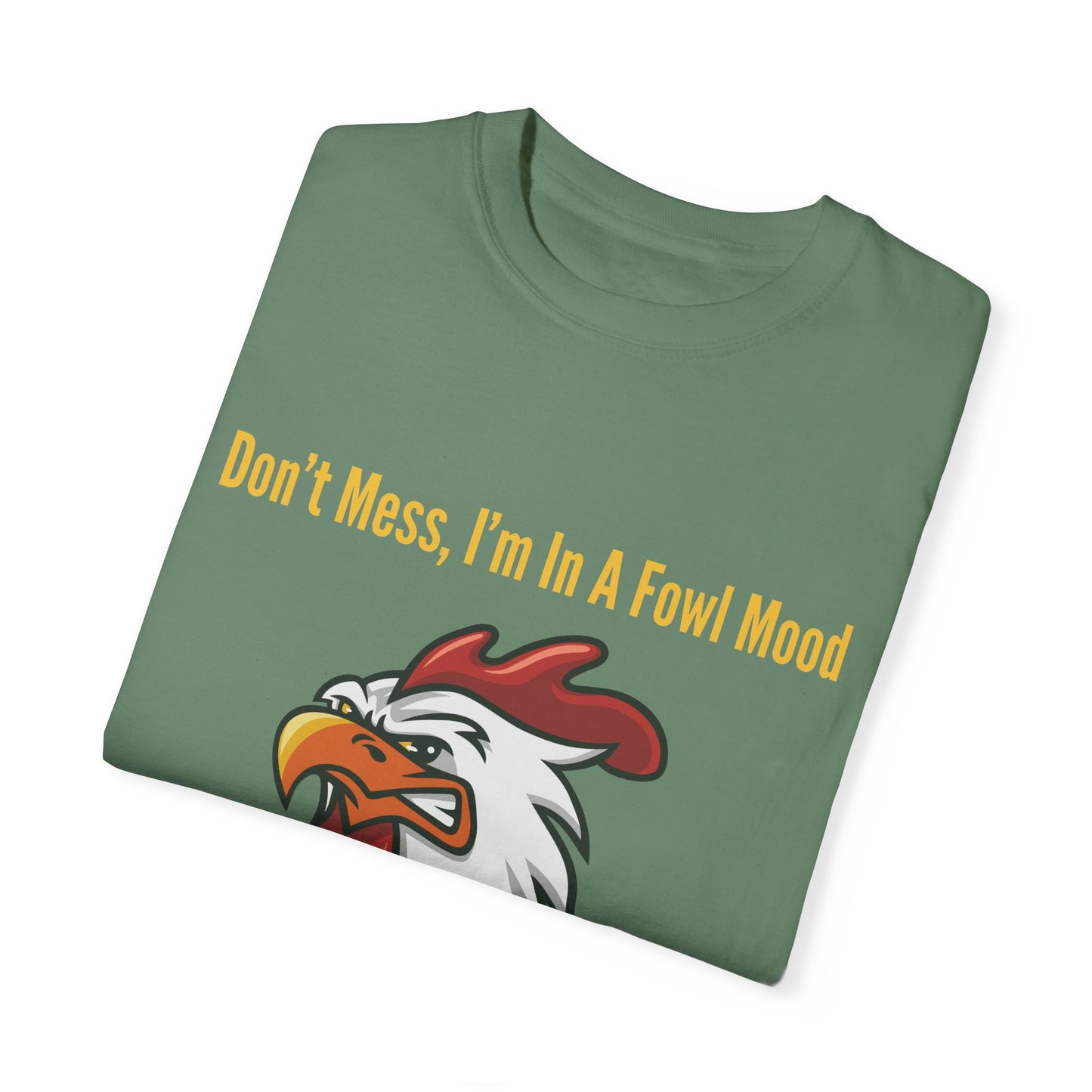 Rooster Fowl Mood Unisex T-shirt