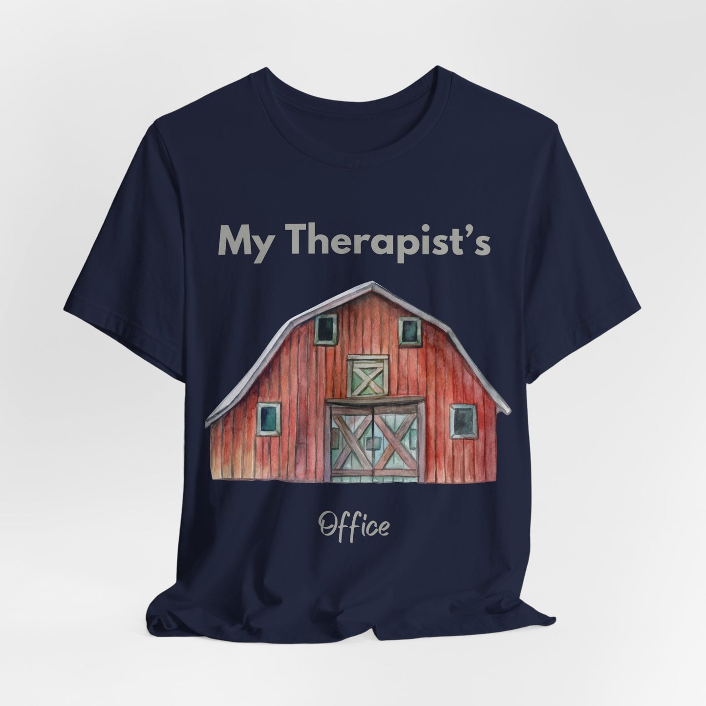 My Therapist's Office, Graphic Red Barn Unisex Tee