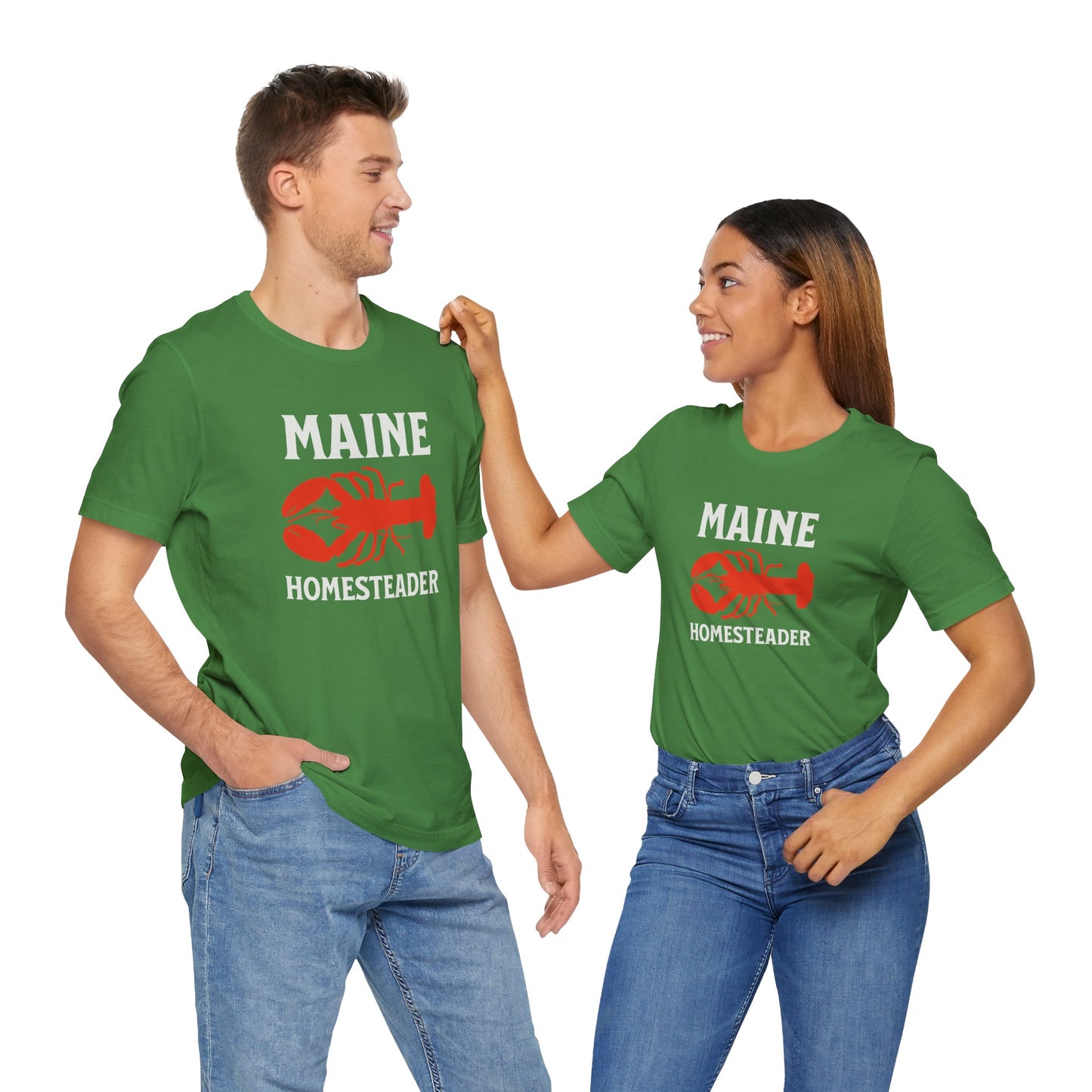 Lobster Tee - Maine Homesteader, Fisherman's Aesthetics, Coastal Living,