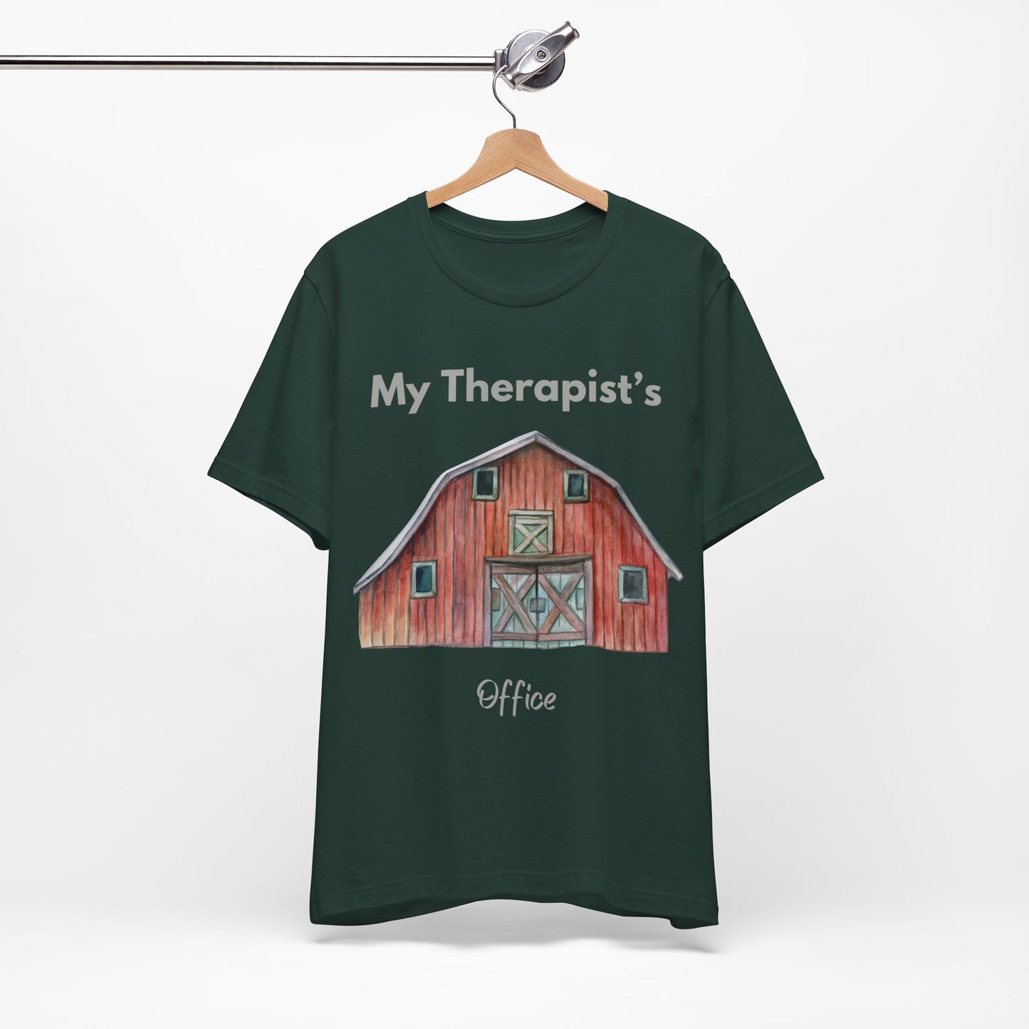 My Therapist's Office, Graphic Red Barn Unisex Tee