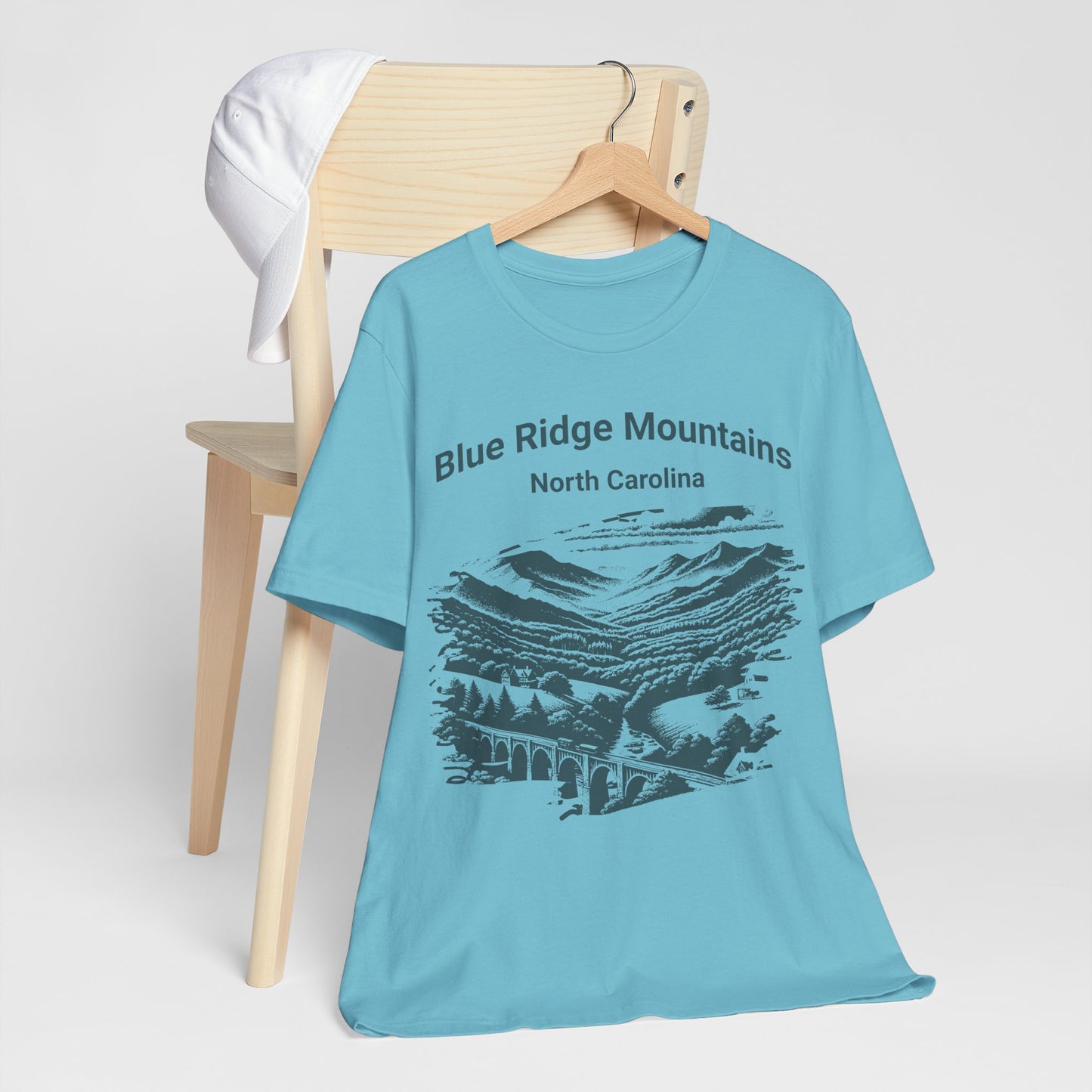 Mountain Graphic Tee - Blue Ridge Mountains, NC - Country Living, Homesteading