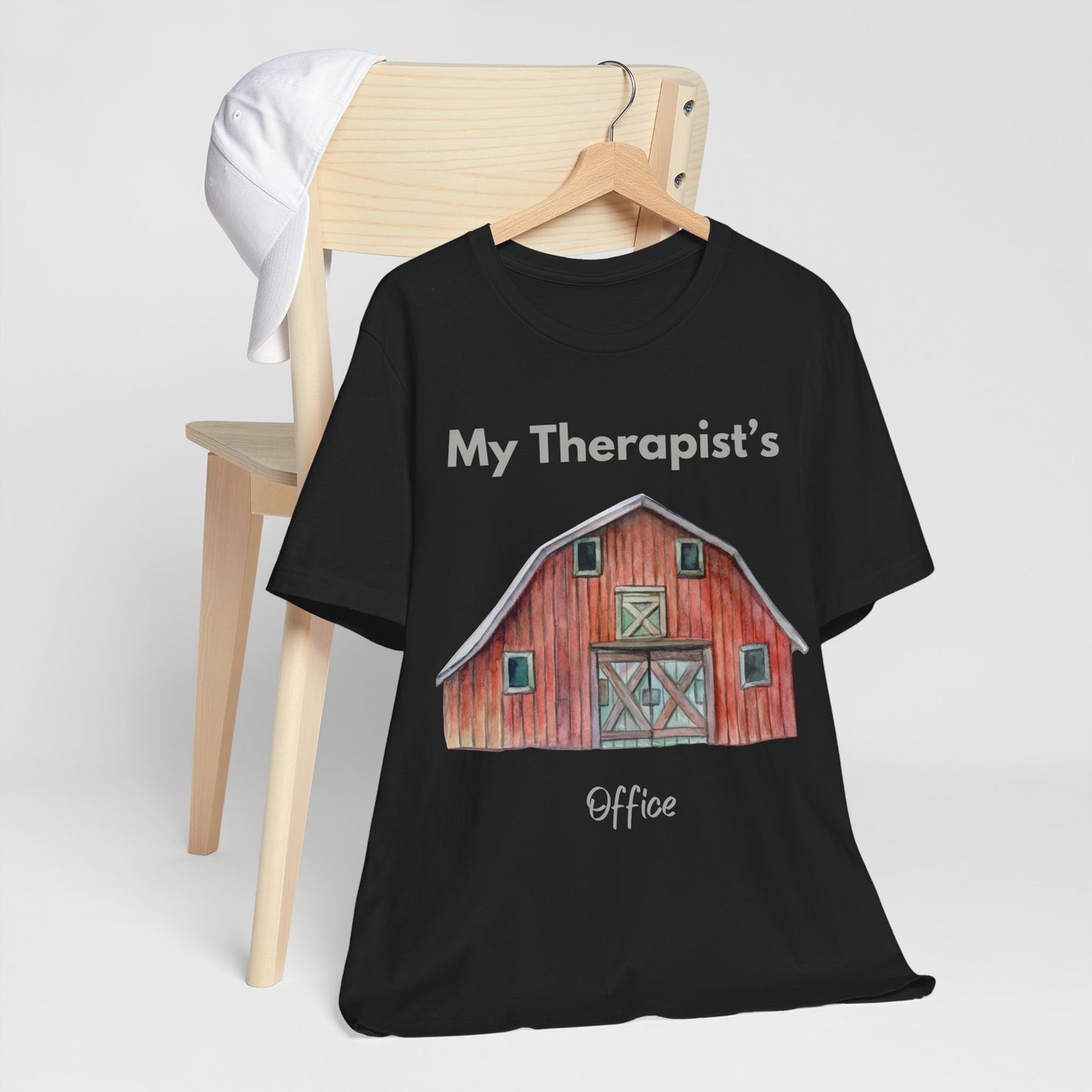 My Therapist's Office, Graphic Red Barn Unisex Tee