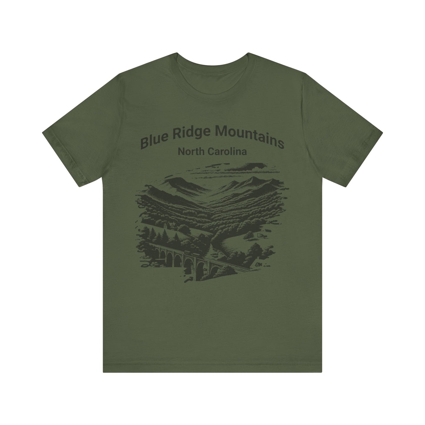 Mountain Graphic Tee - Blue Ridge Mountains, NC - Country Living, Homesteading