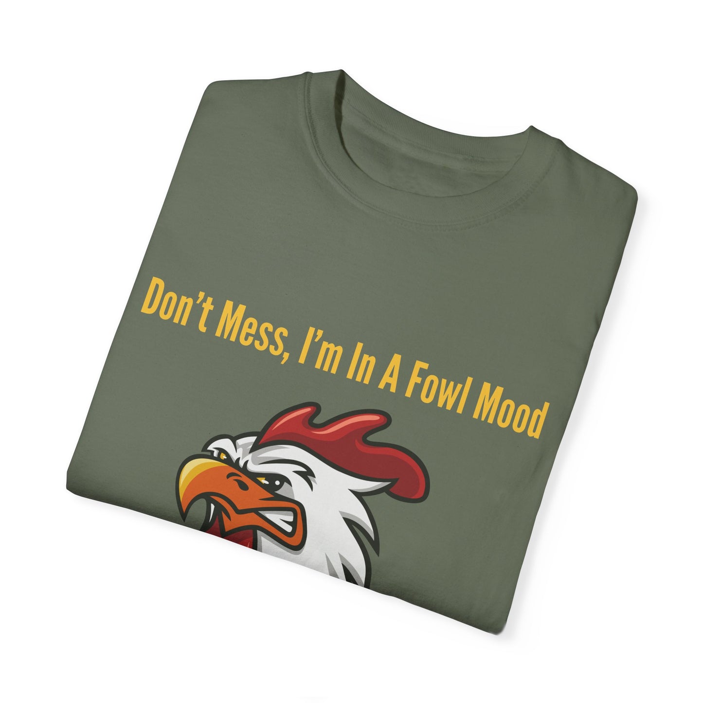 Rooster Fowl Mood Unisex T-shirt