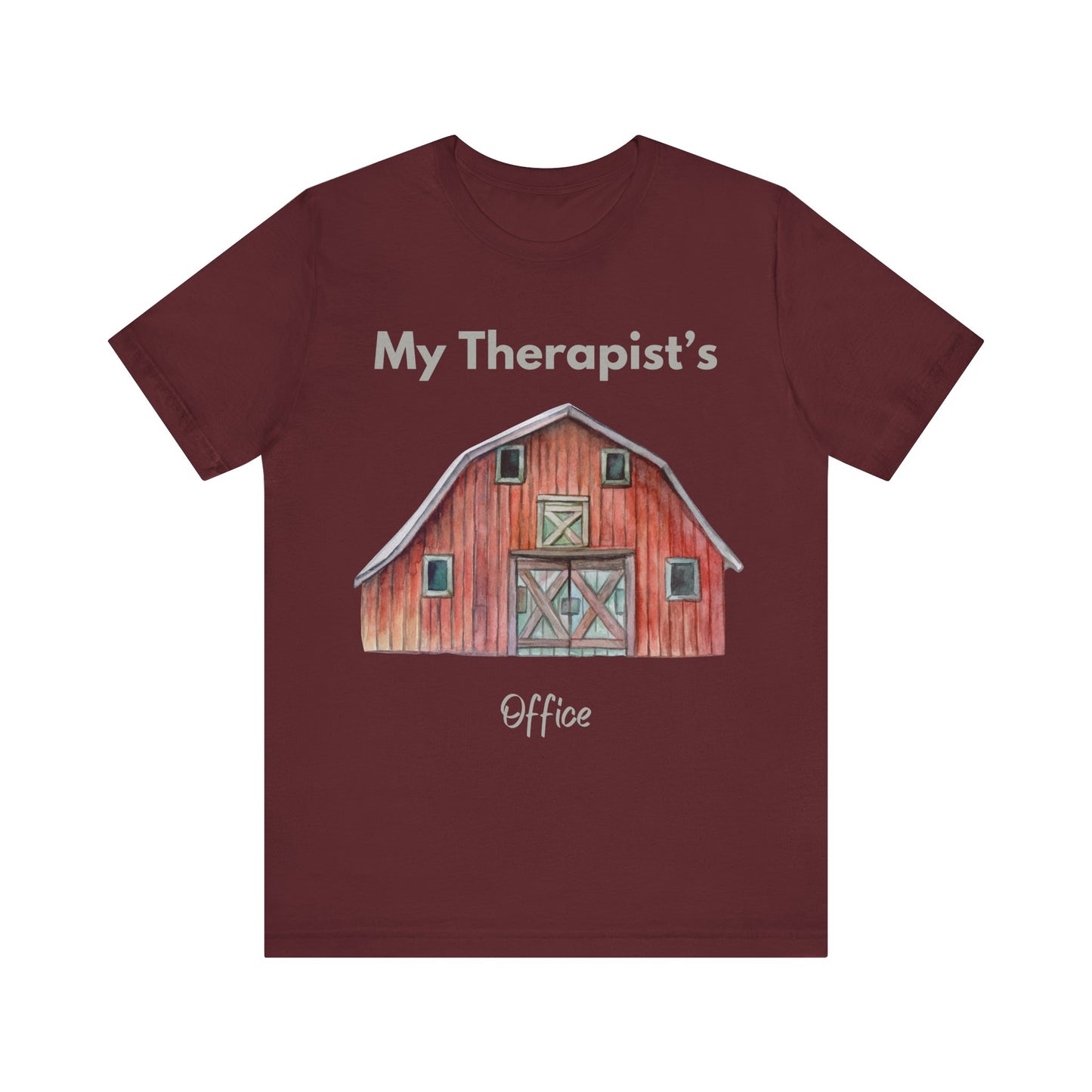 My Therapist's Office, Graphic Red Barn Unisex Tee