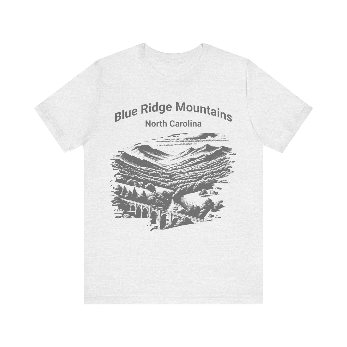 Mountain Graphic Tee - Blue Ridge Mountains, NC - Country Living, Homesteading