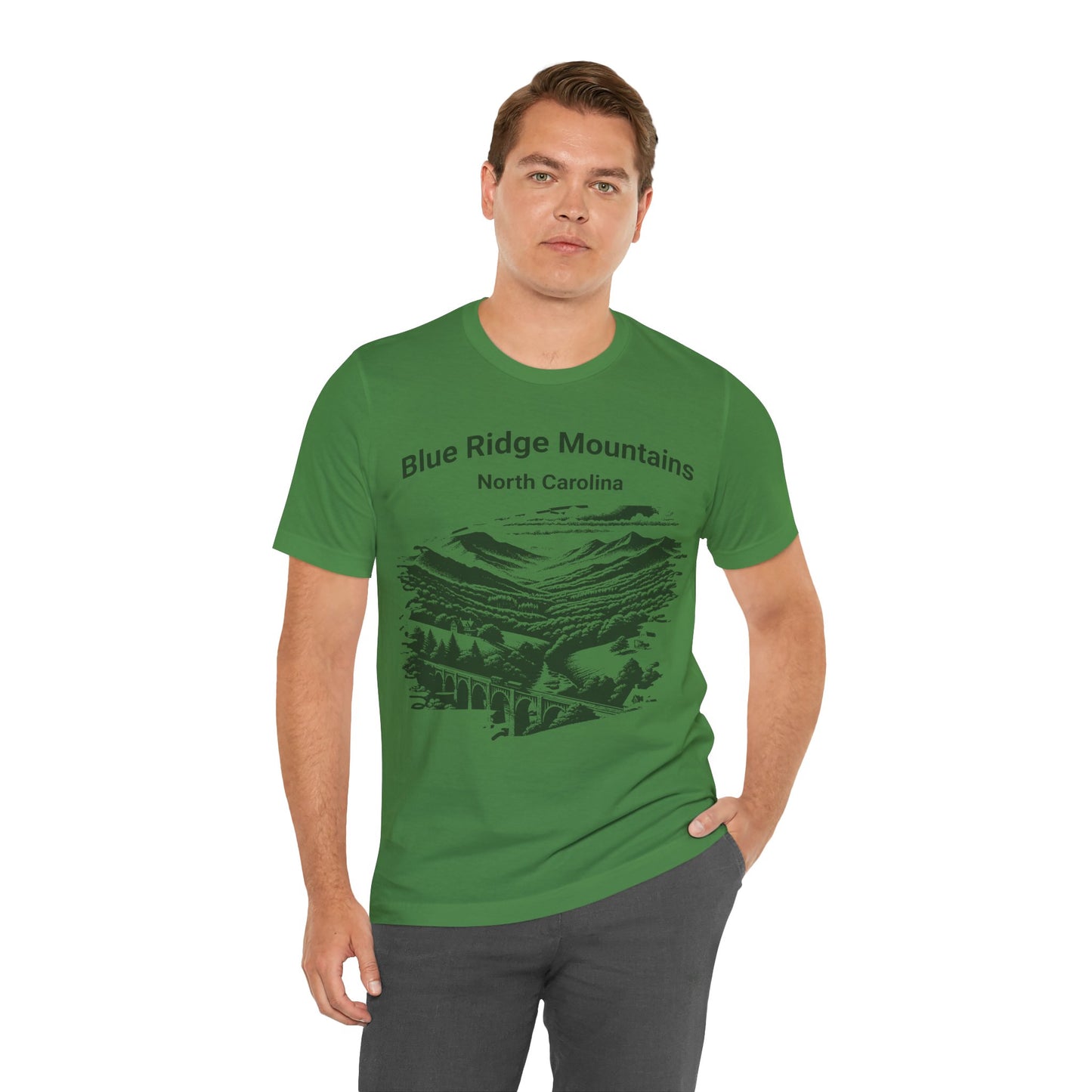 Mountain Graphic Tee - Blue Ridge Mountains, NC - Country Living, Homesteading