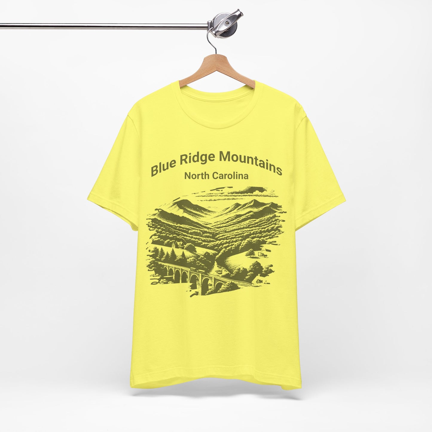 Mountain Graphic Tee - Blue Ridge Mountains, NC - Country Living, Homesteading