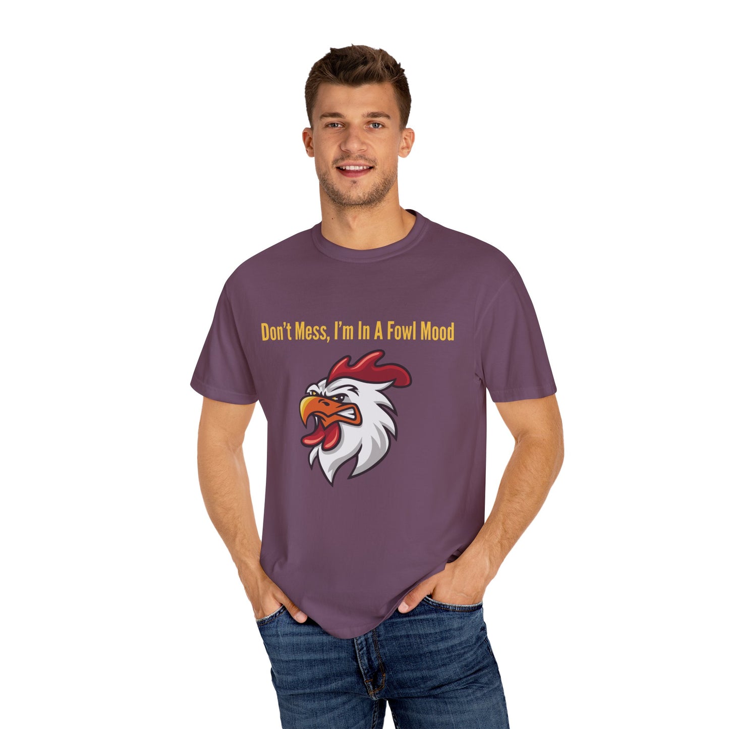 Rooster Fowl Mood Unisex T-shirt