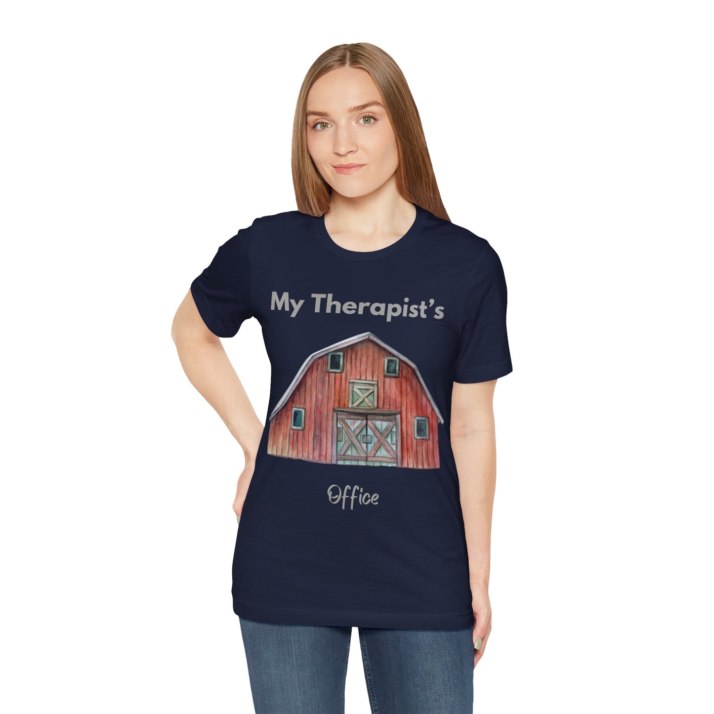 My Therapist's Office, Graphic Red Barn Unisex Tee