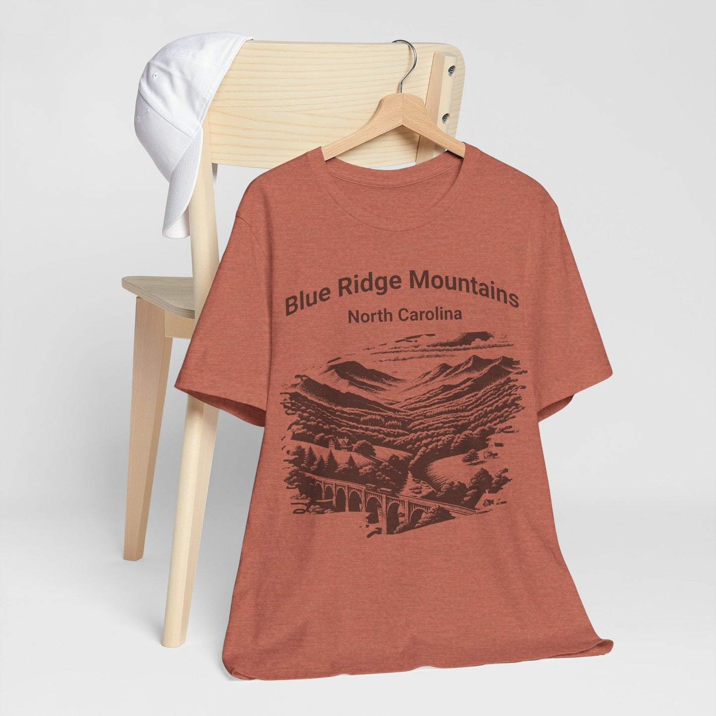 Mountain Graphic Tee - Blue Ridge Mountains, NC - Country Living, Homesteading