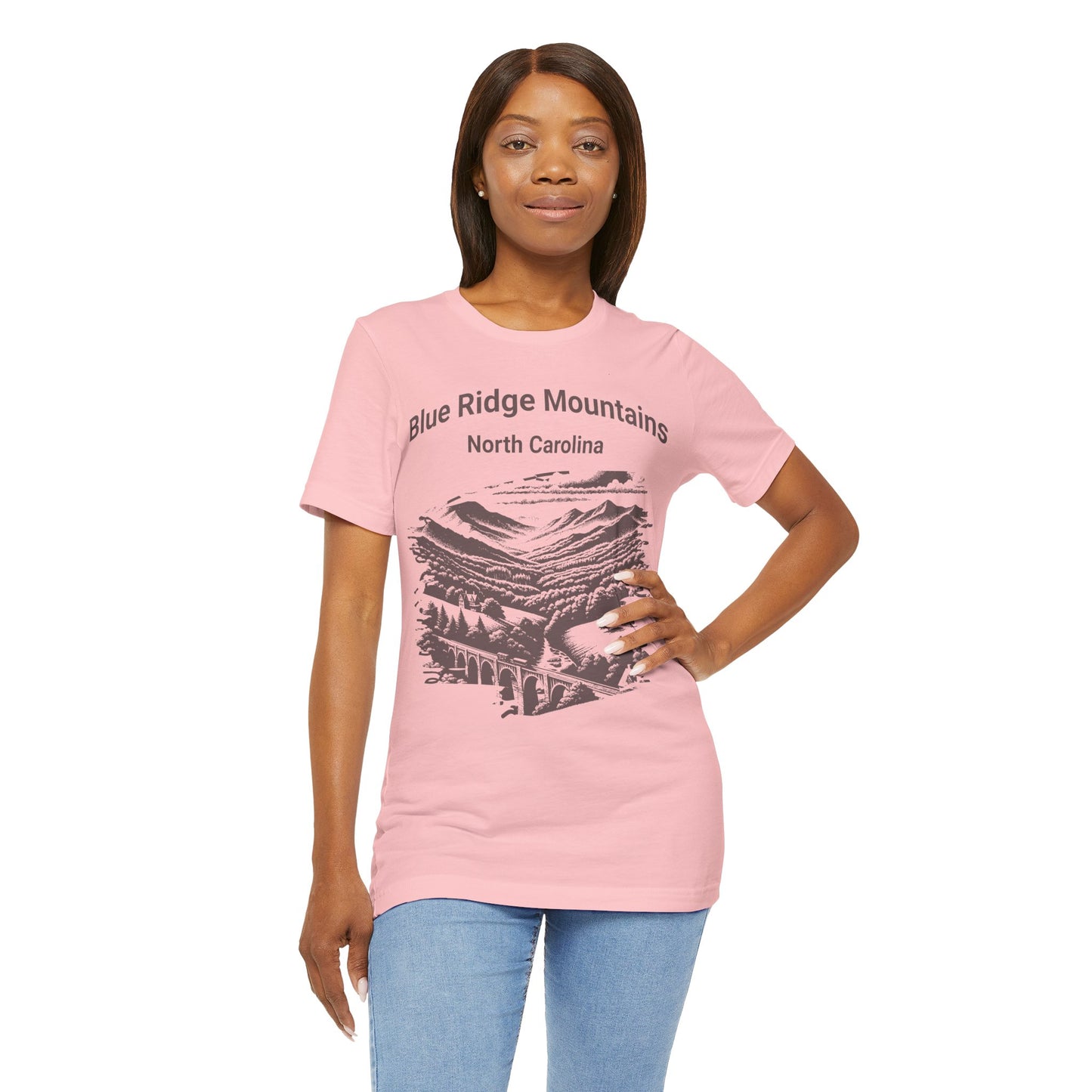 Mountain Graphic Tee - Blue Ridge Mountains, NC - Country Living, Homesteading