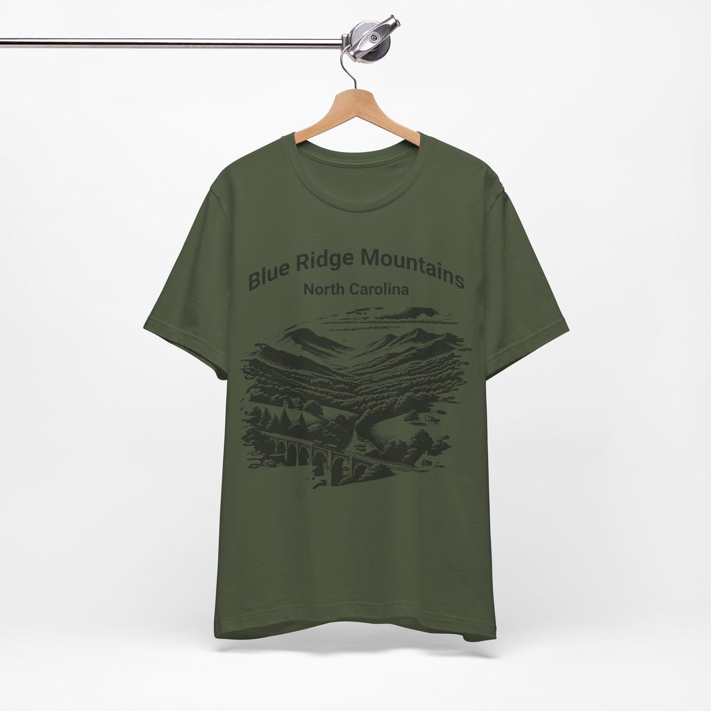 Mountain Graphic Tee - Blue Ridge Mountains, NC - Country Living, Homesteading