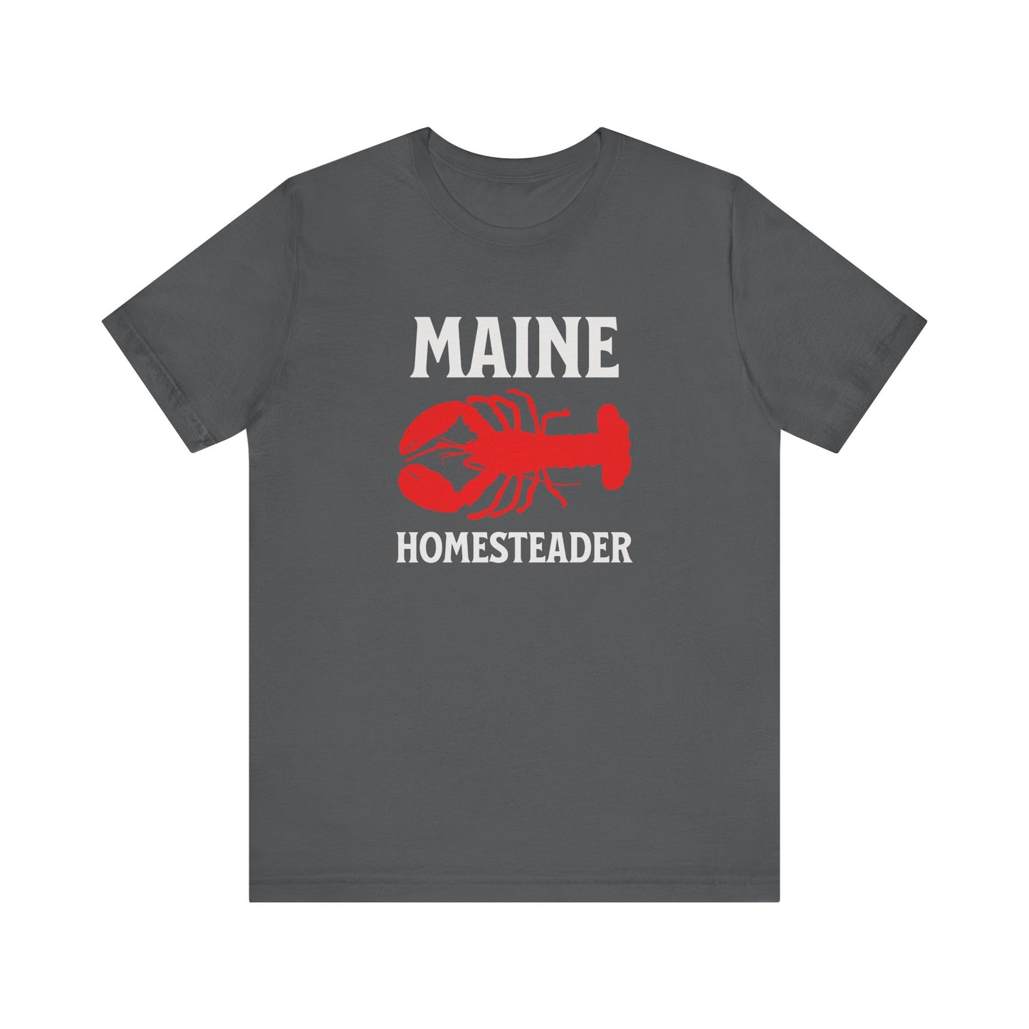 Lobster Tee - Maine Homesteader, Fisherman's Aesthetics, Coastal Living,