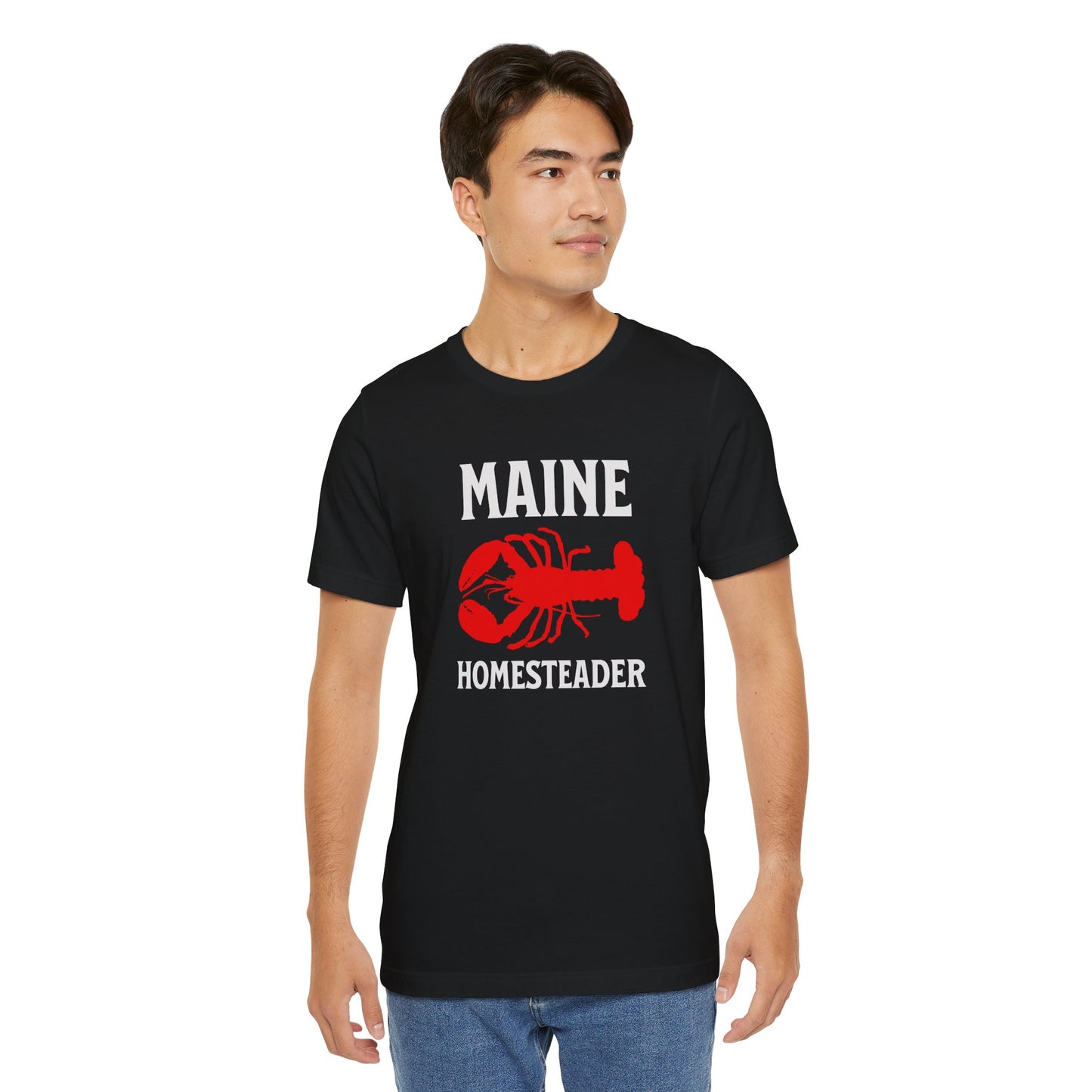 Lobster Tee - Maine Homesteader, Fisherman's Aesthetics, Coastal Living,