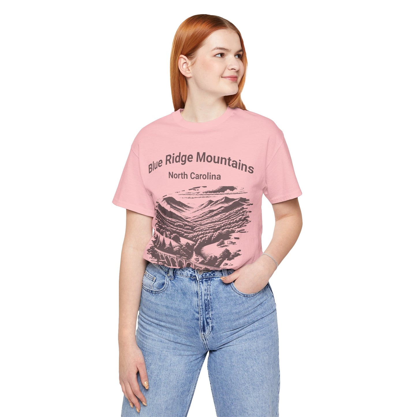 Mountain Graphic Tee - Blue Ridge Mountains, NC - Country Living, Homesteading