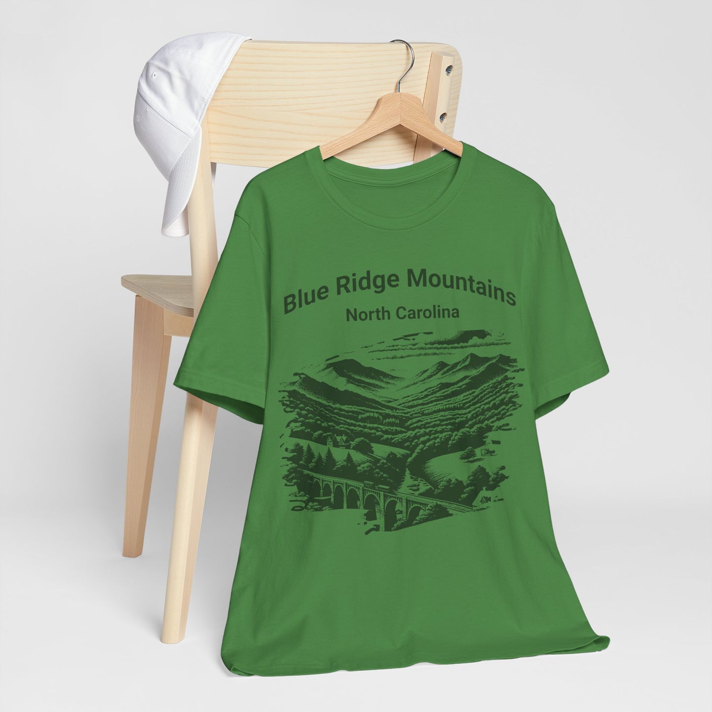 Mountain Graphic Tee - Blue Ridge Mountains, NC - Country Living, Homesteading