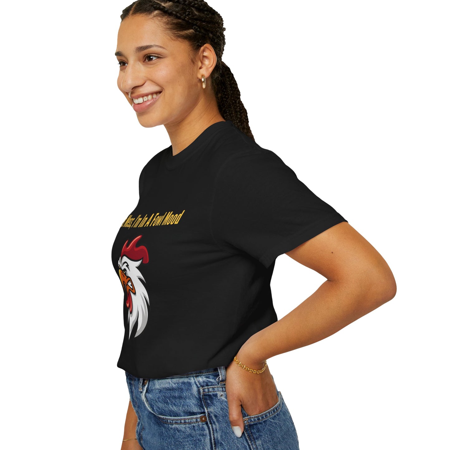 Rooster Fowl Mood Unisex T-shirt