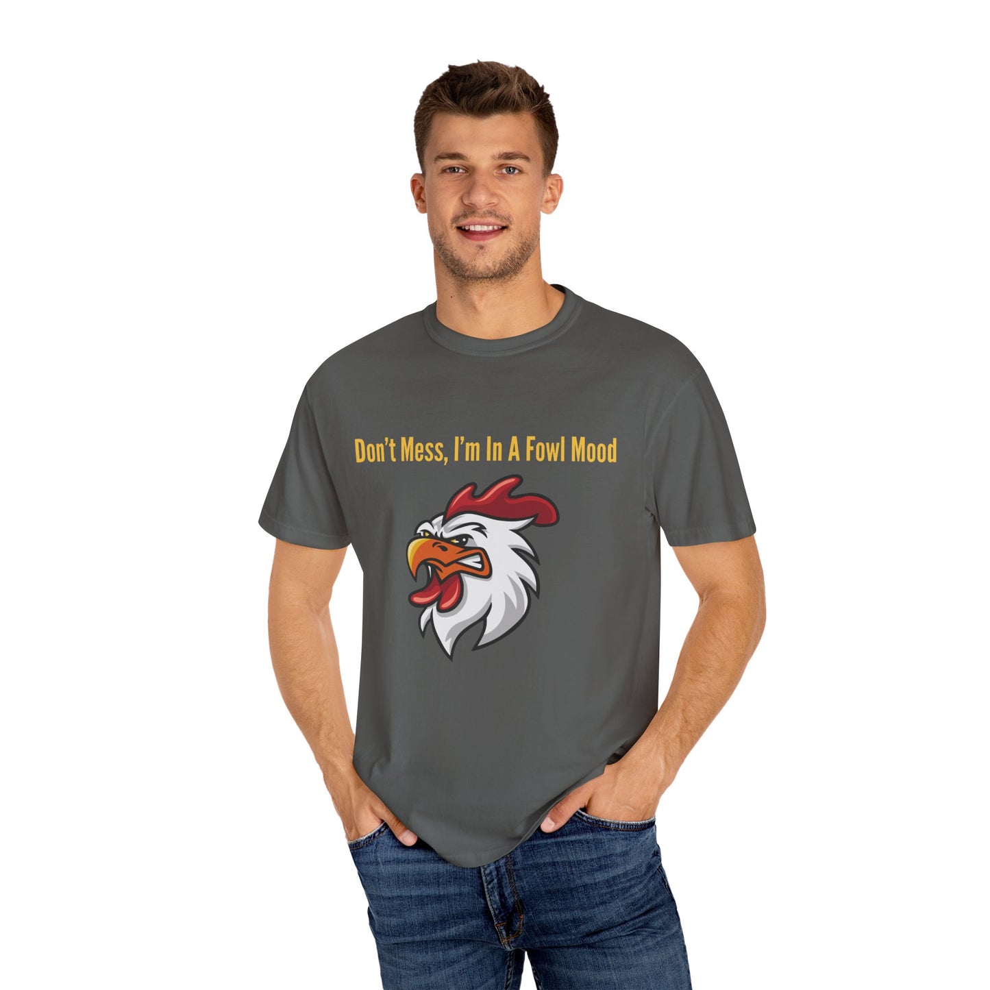 Rooster Fowl Mood Unisex T-shirt