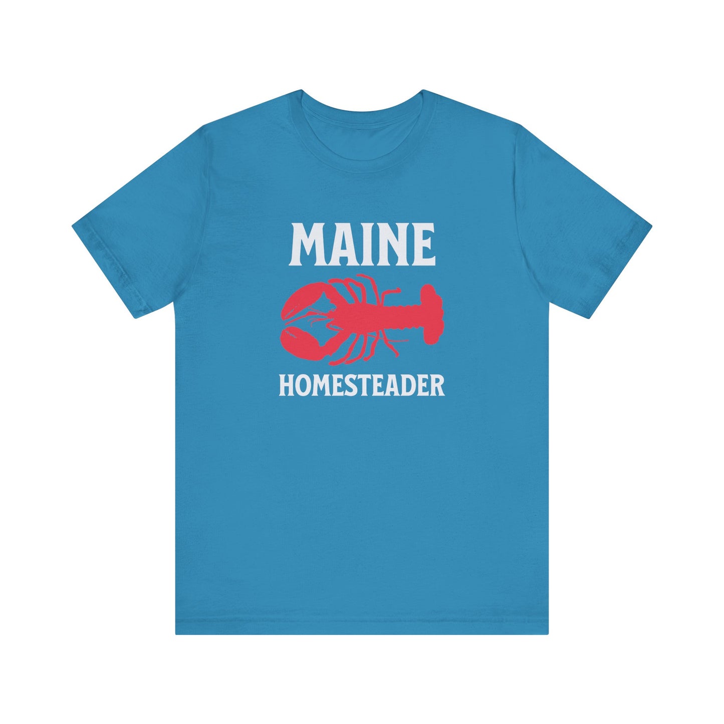 Lobster Tee - Maine Homesteader, Fisherman's Aesthetics, Coastal Living,