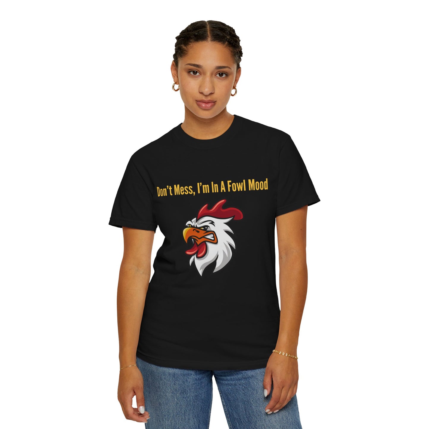 Rooster Fowl Mood Unisex T-shirt