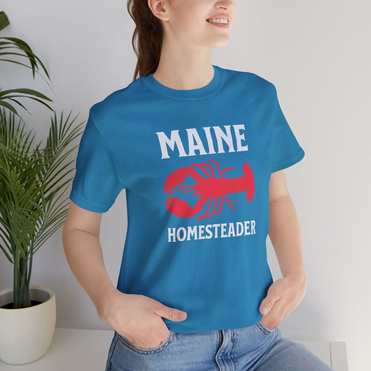 Lobster Tee - Maine Homesteader, Fisherman's Aesthetics, Coastal Living,